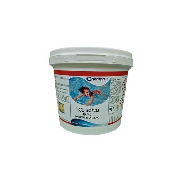 Buy Rapid Chlorine - 5 kg online | Vannini