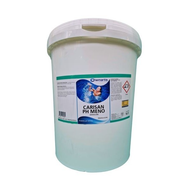 Riduttore di pH granulare per piscina Carisan ph meno