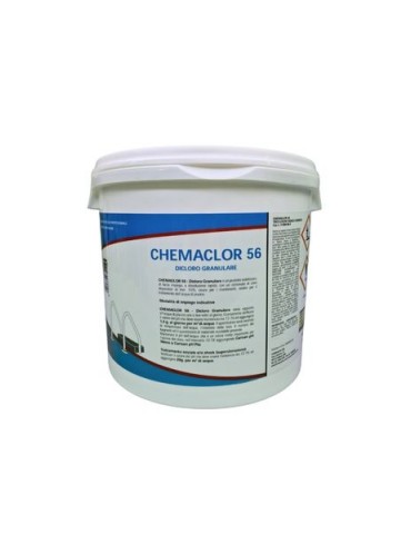 Dichlorine in grains 56% - Package of 10 kg.