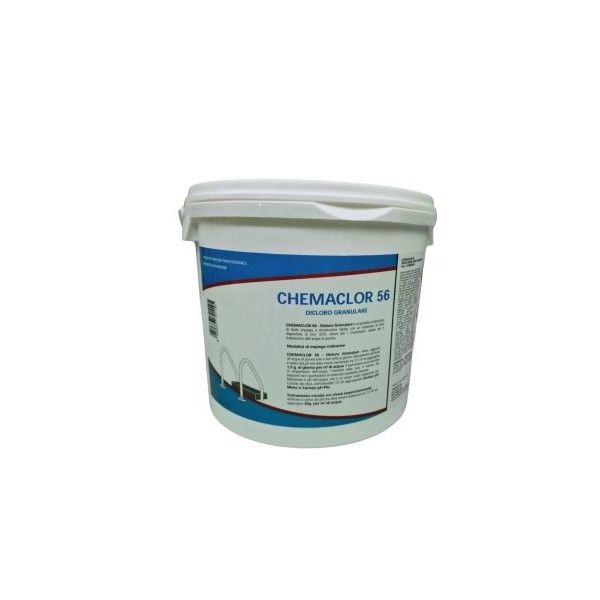 Dicloro Granulare 56% Per Piscina - Confezione 5 Kg.