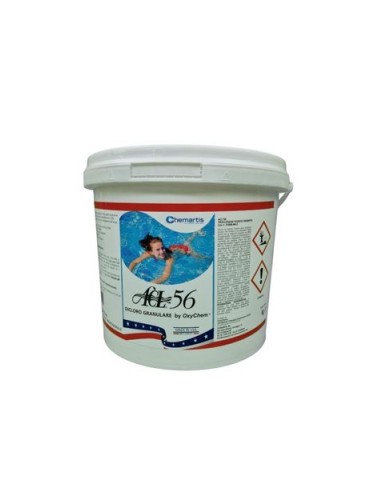ACL Dicloro granulare 56% per piscina biidrato - confezione 5 kg