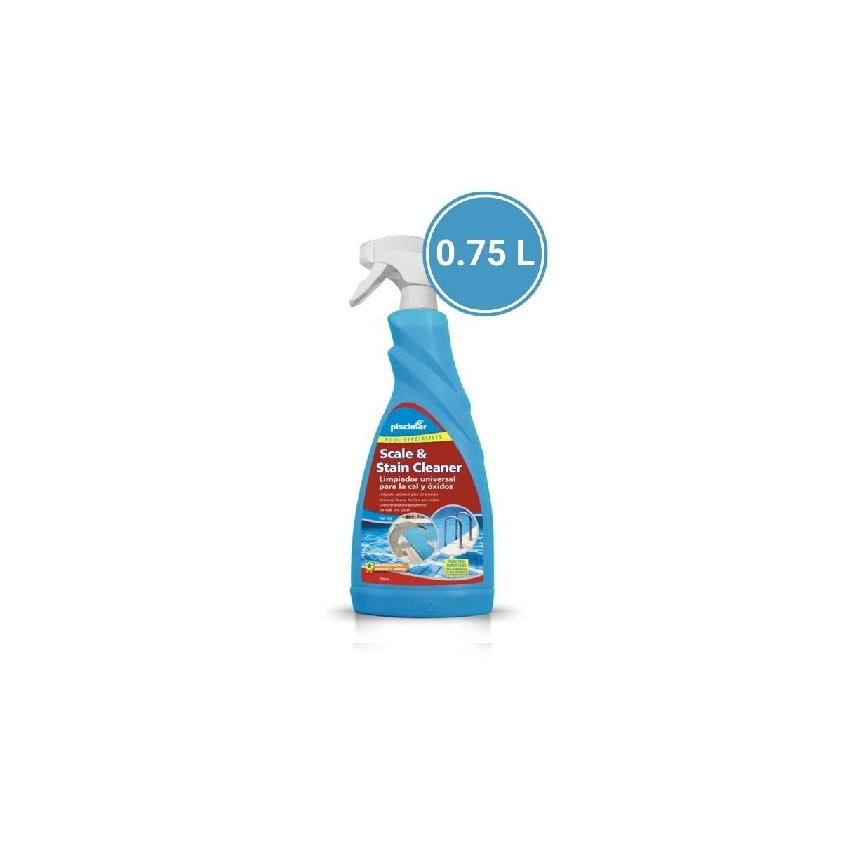 SCALE & STAIN CLEANER 0,75 L. - | Vannini Aqua&Pool