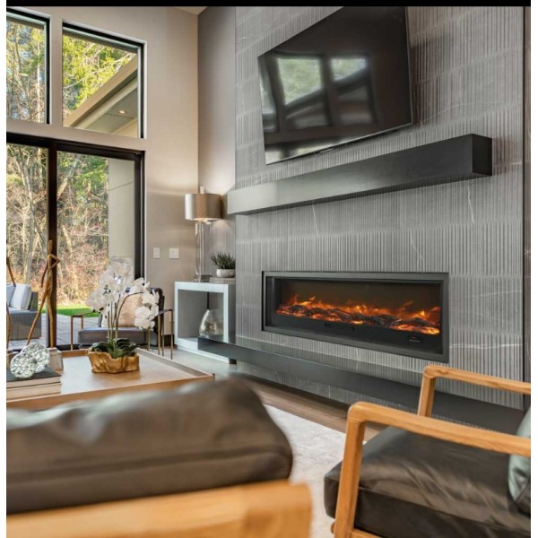 CAMINETTO ELETTRICO DA INCASSO MOD.ISPICA - | Vannini Aqua&Pool