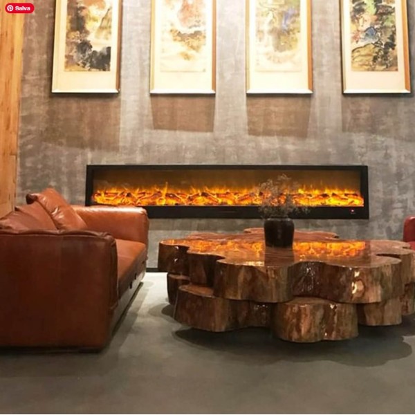 CAMINETTO ELETTRICO A FIAMMA LED MOD.ETNA - Sined | Vannini Aqua&Pool