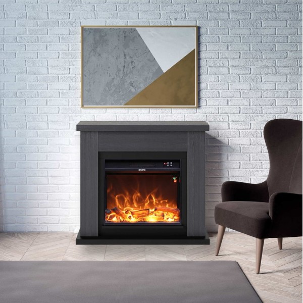 CAMINETTO ELETTRICO CON CORNICE MOD.ASCIANO - | Vannini Aqua&Pool