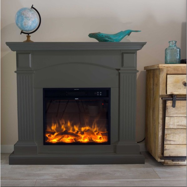 CAMINETTO ELETTRICO CON CORNICE MOD.CETONA - | Vannini Aqua&Pool