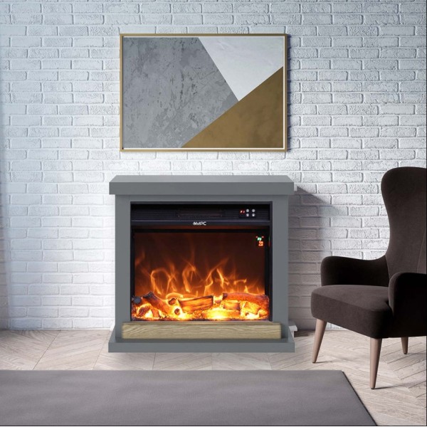 CAMINETTO ELETTRICO CON CORNICE MOD.SORANO - | Vannini Aqua&Pool