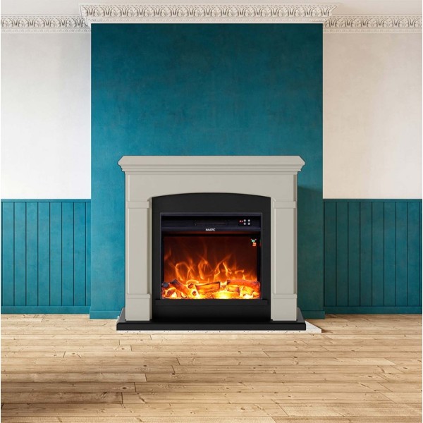 CAMINETTO ELETTRICO CON CORNICE MOD.SIENA - | Vannini Aqua&Pool