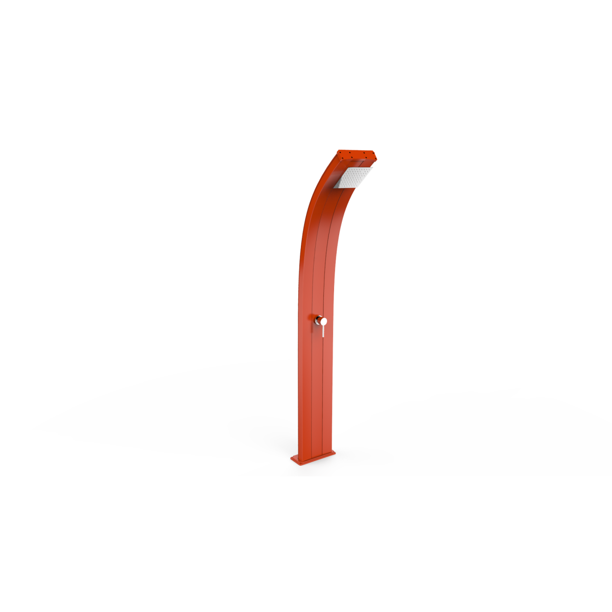 Doccia solare Dada con serbatoio da 30 lt con soffione, miscelatore e kit filtro anticalcare