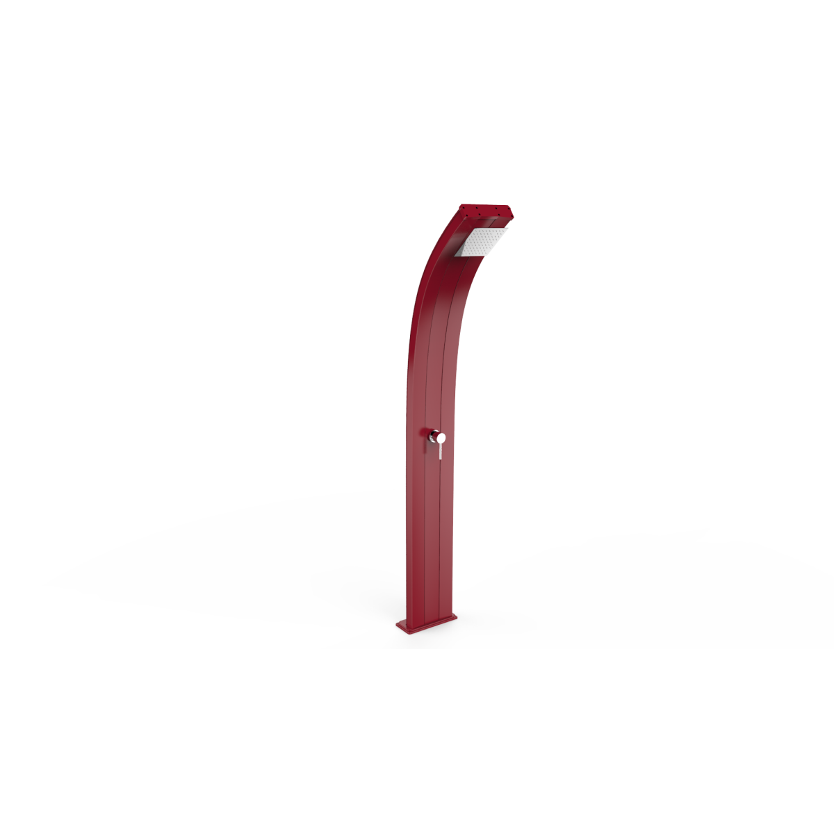 Doccia solare Dada con serbatoio da 30 lt con soffione, miscelatore e kit filtro anticalcare