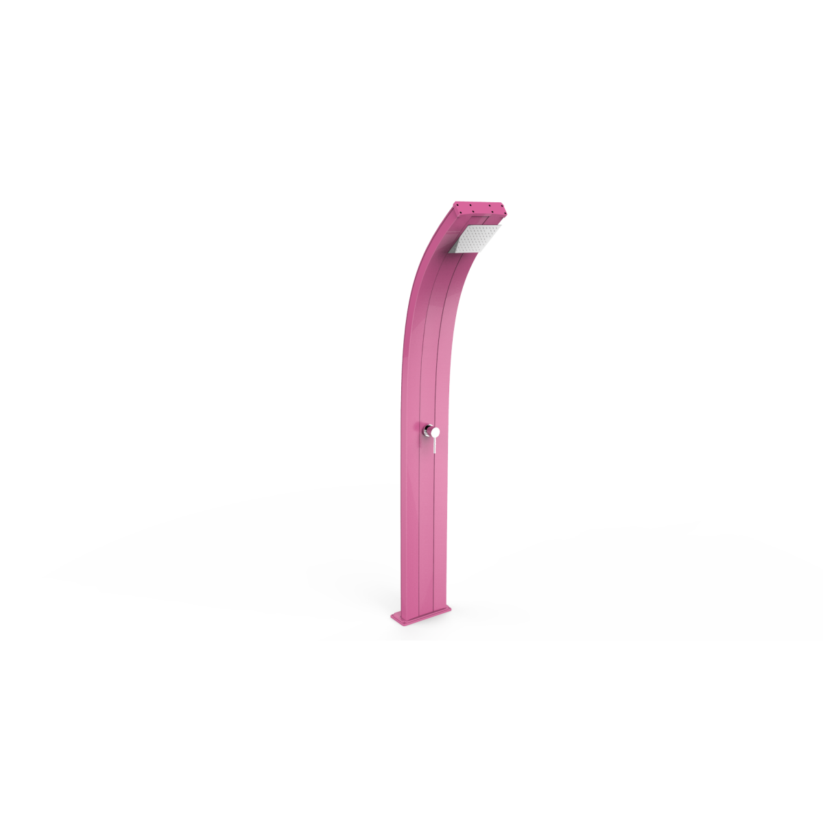 Doccia solare Dada con serbatoio da 30 lt con soffione, miscelatore e kit filtro anticalcare