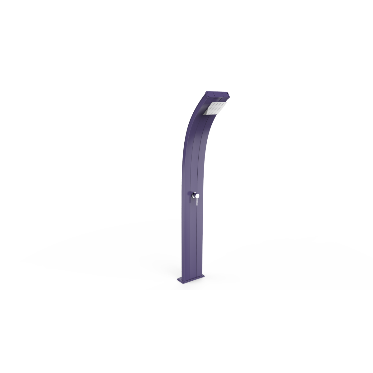 Doccia solare Dada con serbatoio da 30 lt con soffione, miscelatore e kit filtro anticalcare