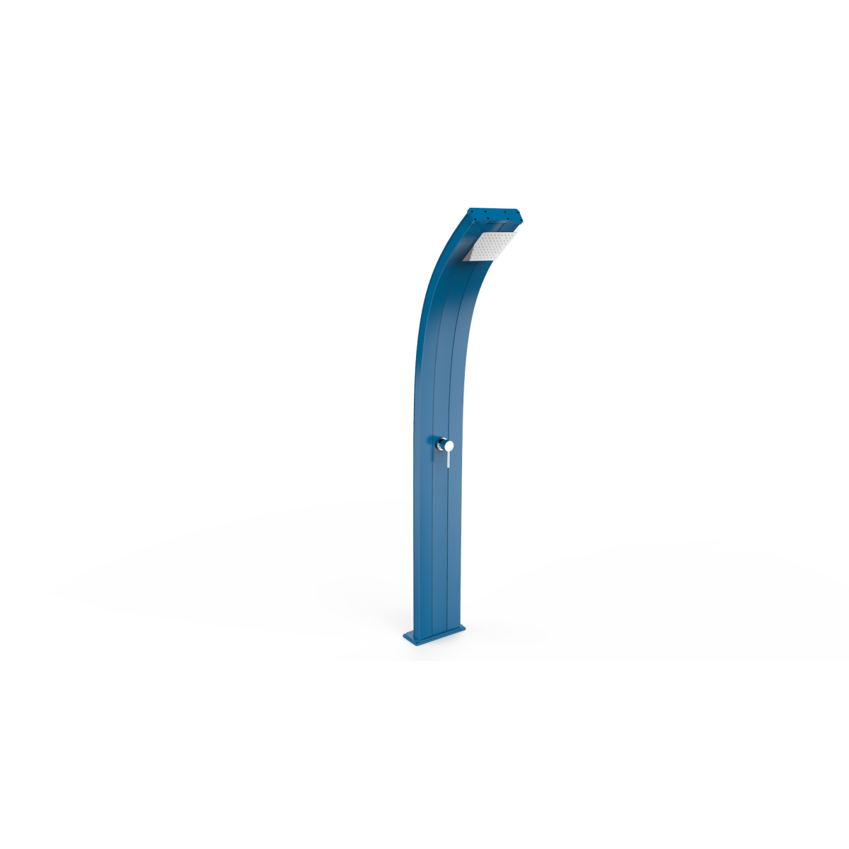 Doccia solare Dada con serbatoio da 30 lt con soffione, miscelatore e kit filtro anticalcare