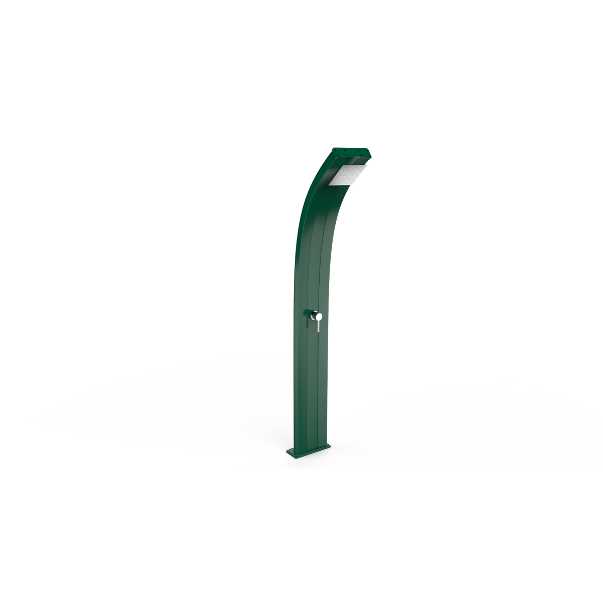 Doccia solare Dada con serbatoio da 30 lt con soffione, miscelatore e kit filtro anticalcare