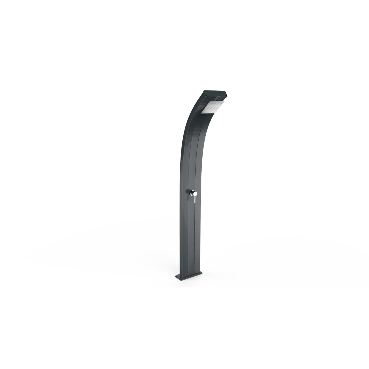 Doccia solare Dada con serbatoio da 30 lt con soffione, miscelatore e kit filtro anticalcare