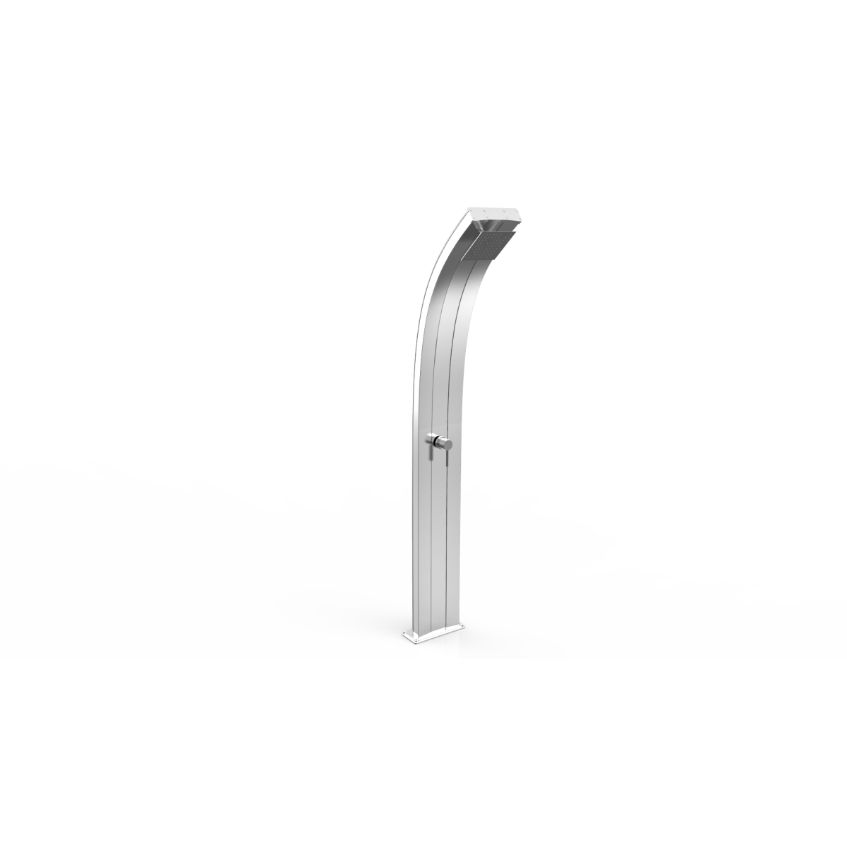 Doccia solare Dada con serbatoio da 30 lt con soffione, miscelatore e kit filtro anticalcare