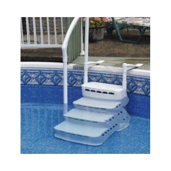 Scaletta interna per piscina Mod.Aquarius -  con maniglioni di risalita| Vannini Aqua&Pool