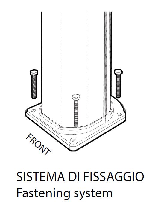 fissaggio