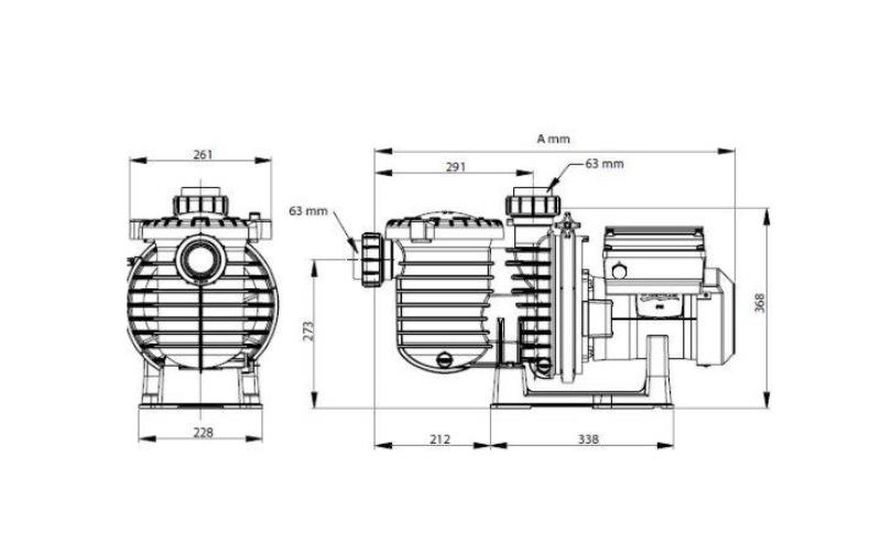 dimensioni intelliflo