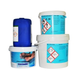 Chemical products for pool