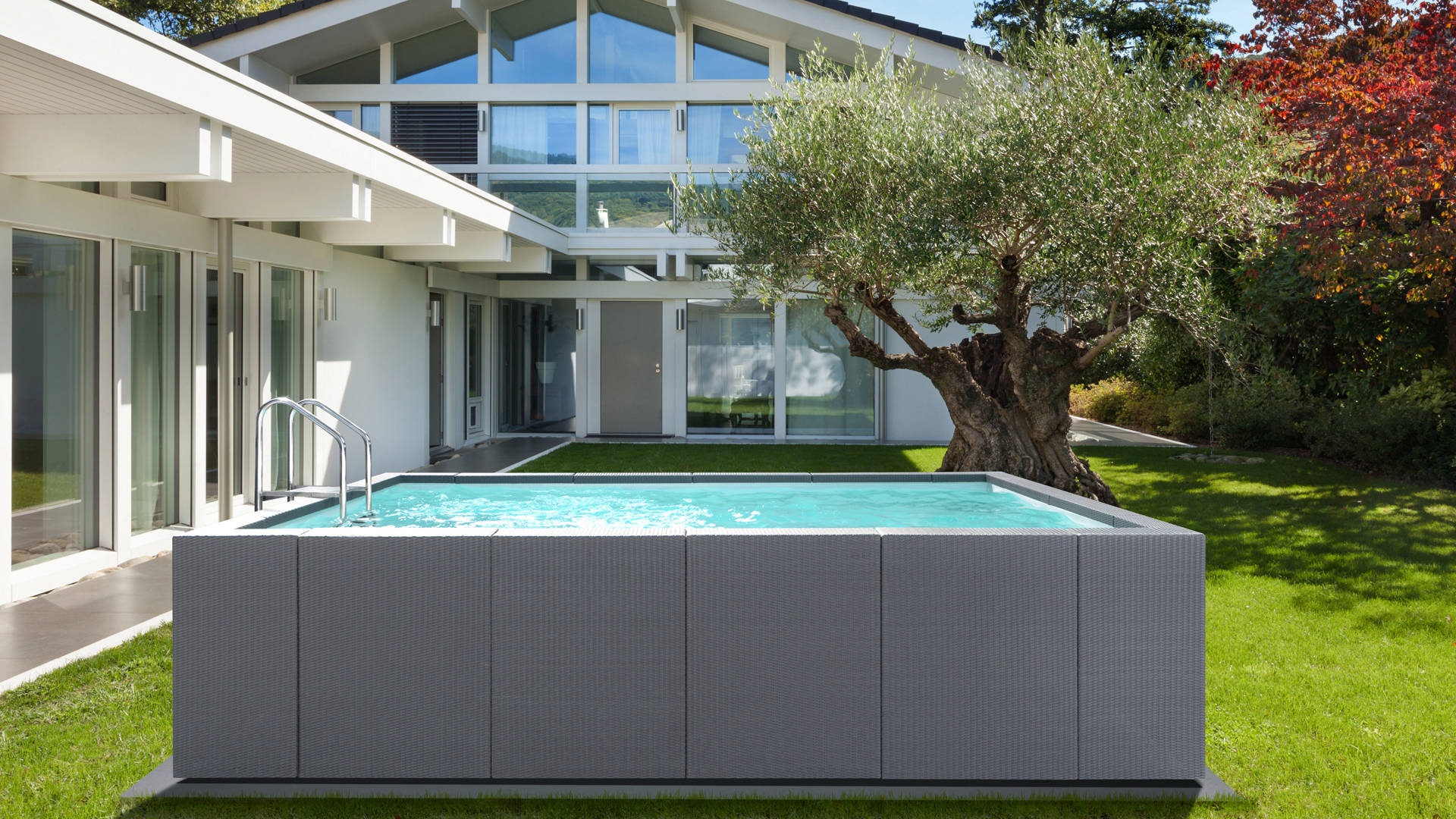 Piscina Laghetto Diva grigia
