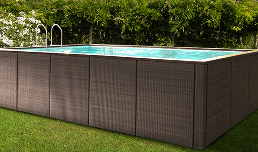 Piscina Fuori Terra Laghetto modello Rattan
