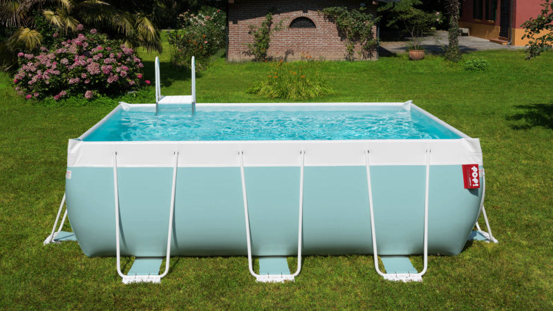 Piscina Fuori Terra Pop colore celeste