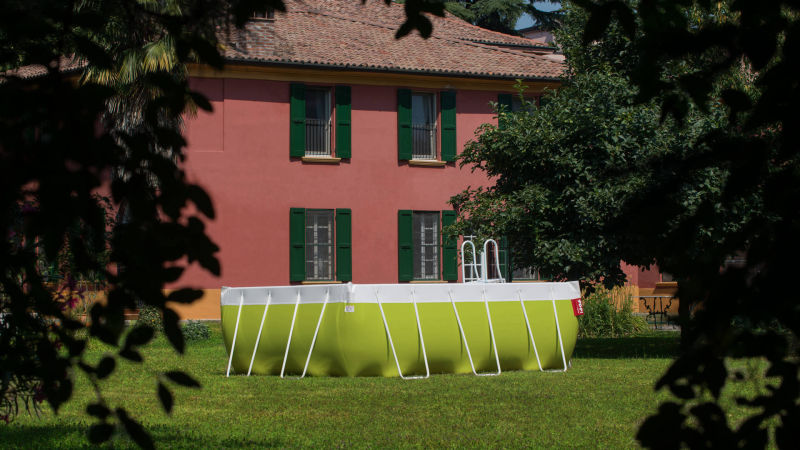 Piscina Fuori Terra Pop colore verde bruco