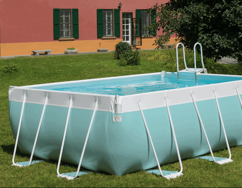 Piscina fuori terra Laghetto Pop celeste